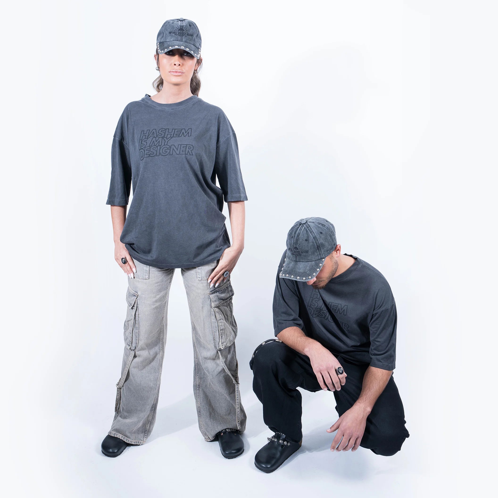 WWDA EMBELLISHED CAP GREY