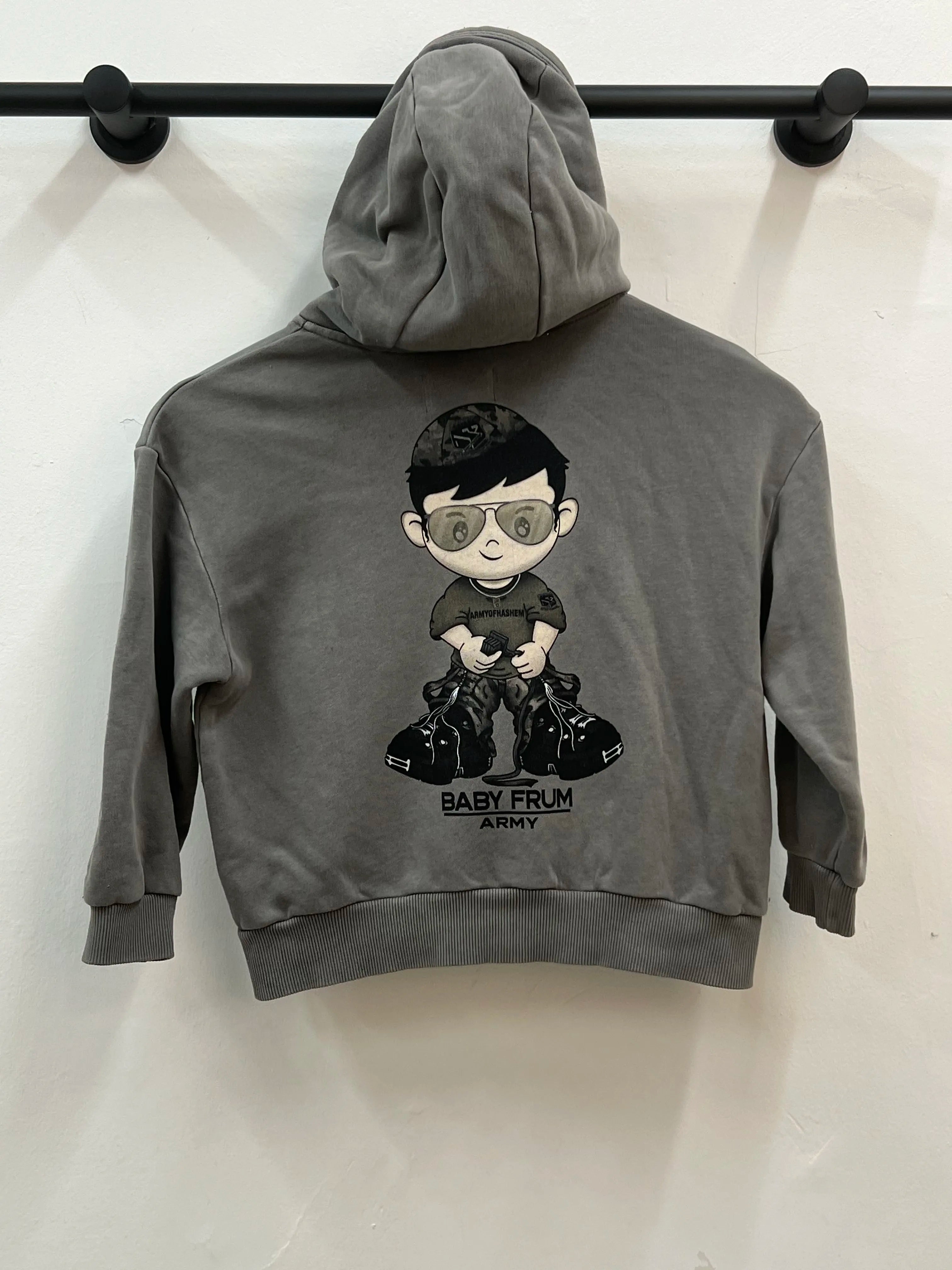 HOODIE BABY FRUM ARMY
